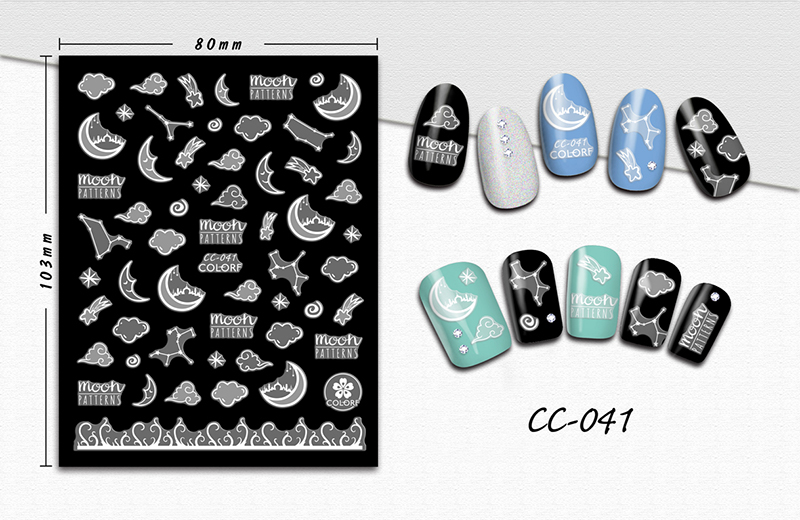 cc028-045 nail sticker