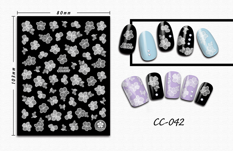 cc028-045 nail sticker