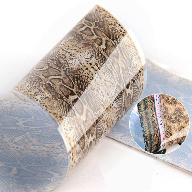 snakeskin grain transfer foil