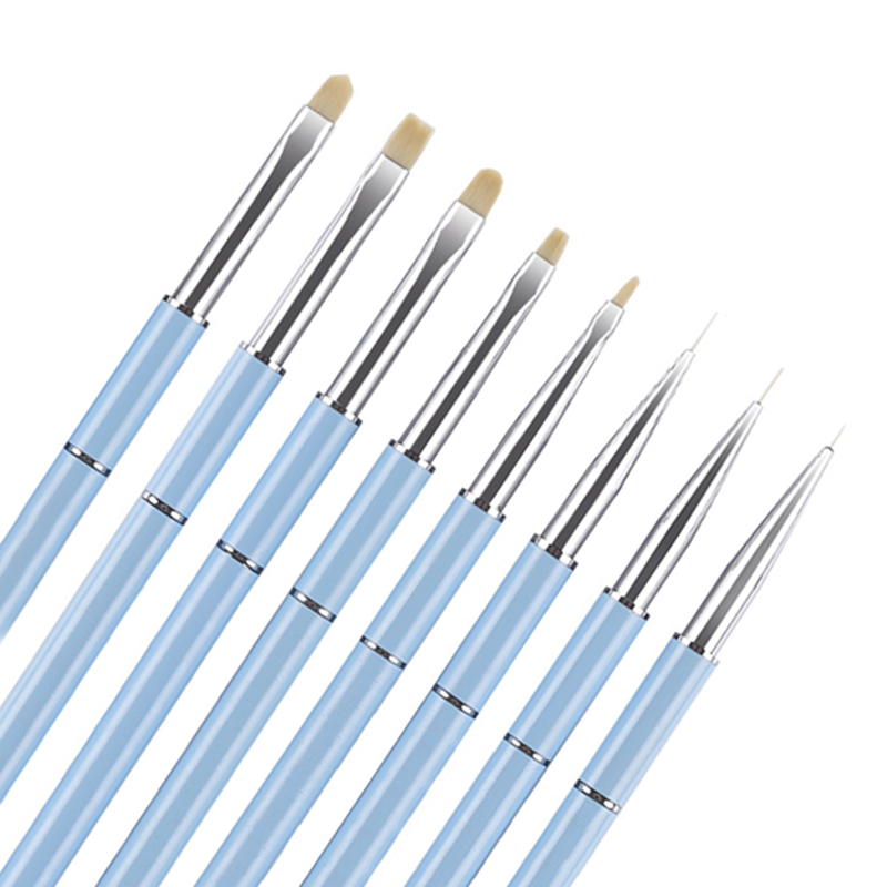 rgp-23 gradient handle nail art brush