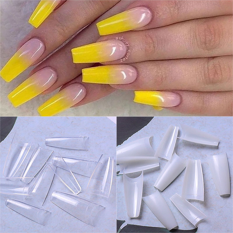 c-curved t-head french nail tip(500 tips)