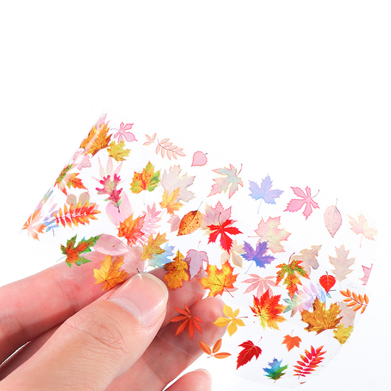 flower theme transfer foil