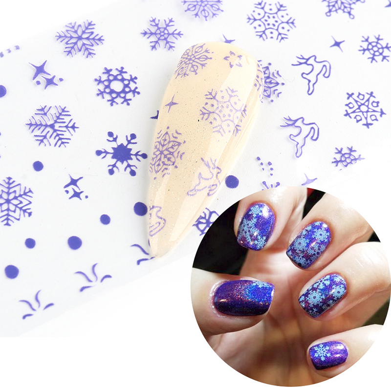 christmas snow flake foil