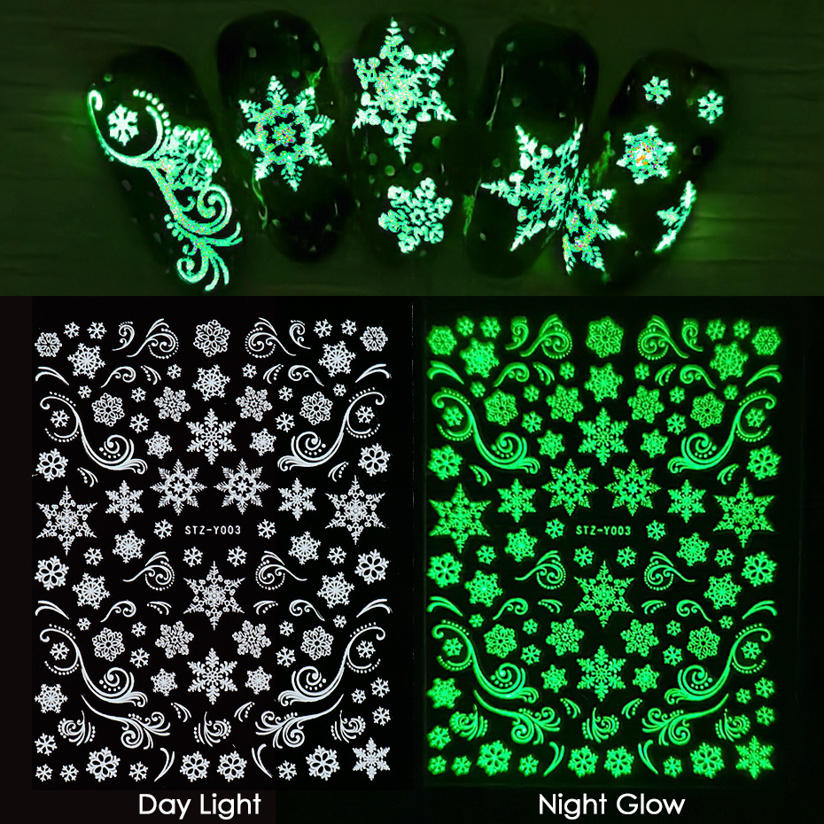 christmas luminous sticker