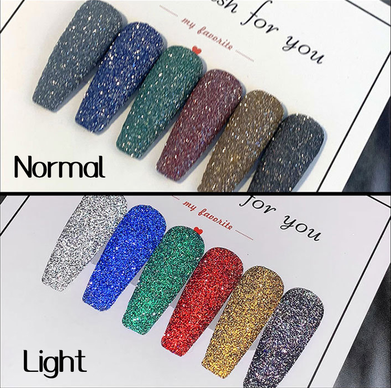 nail diamond powder