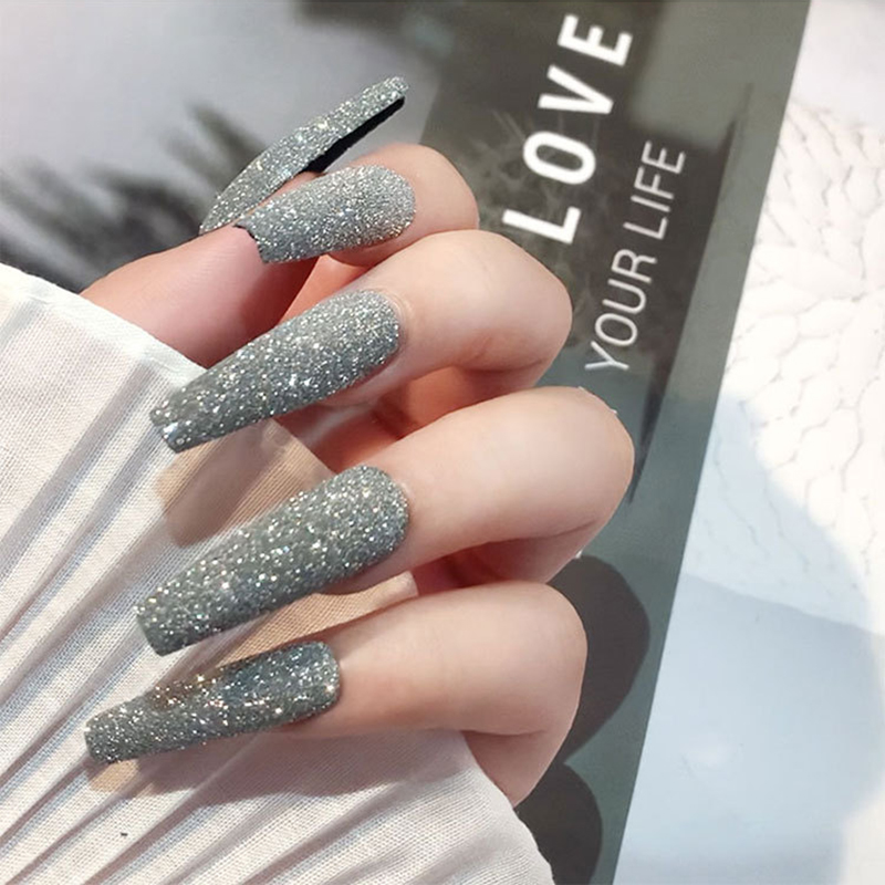 nail diamond powder