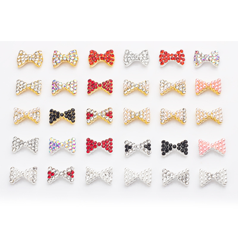 bowknot rhinestone decoration