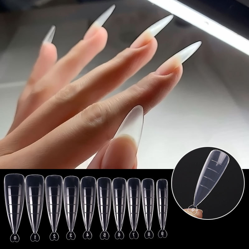 tip mold for nail lengthening