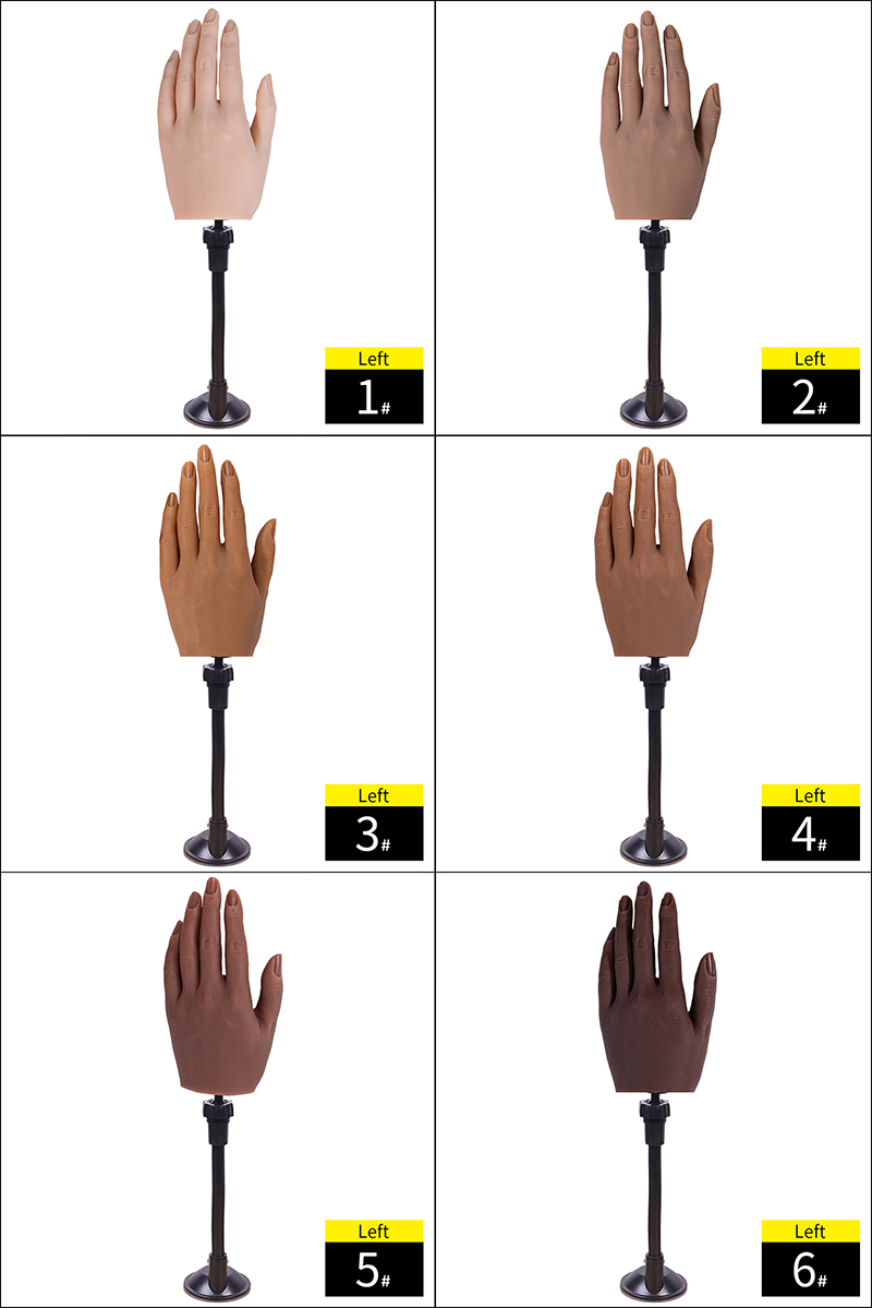 emulational silicone practice hand