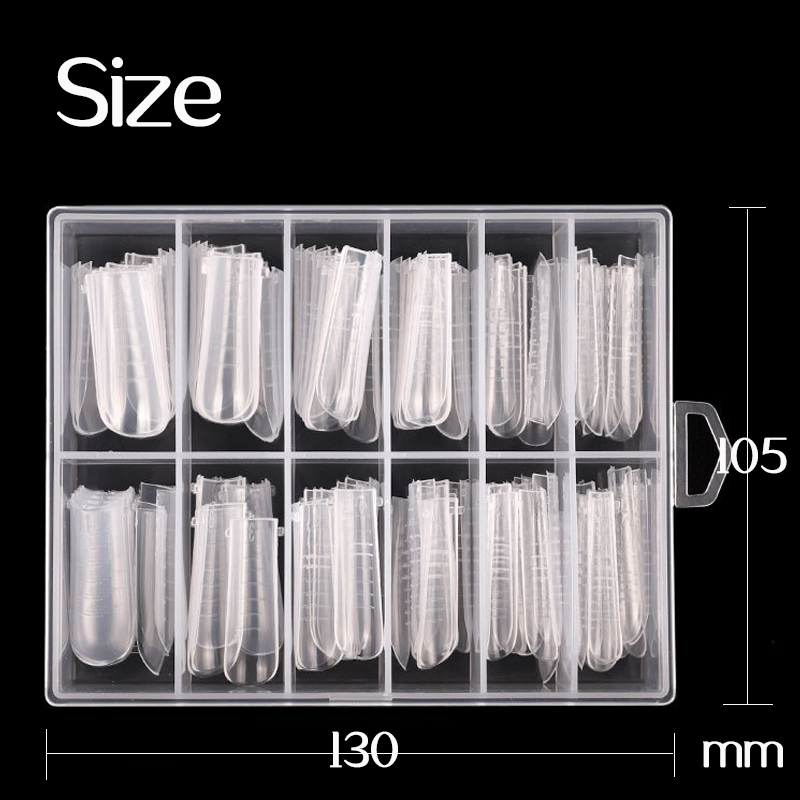 tip mold for nail lengthening