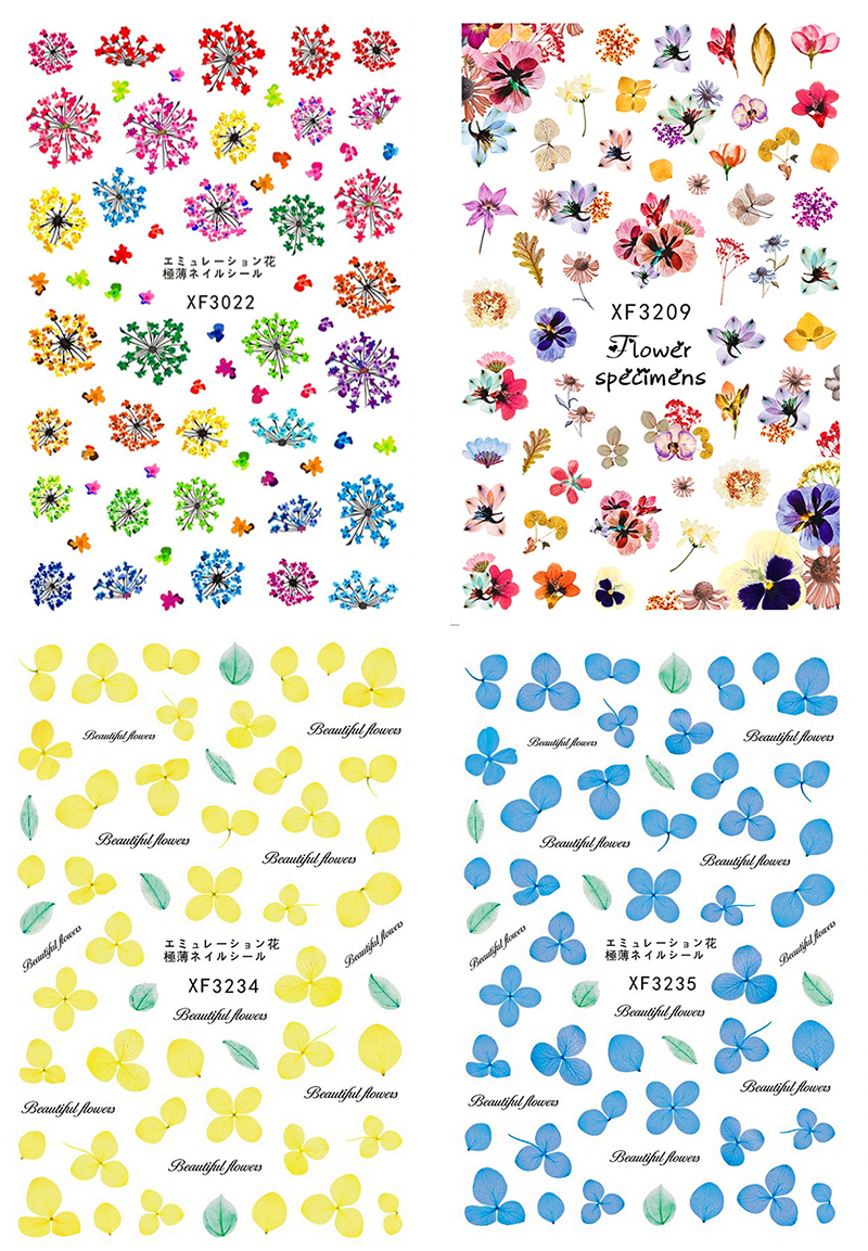 flower petals sticker