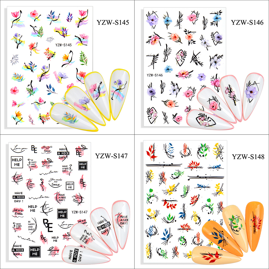 yzws141-s172 nail stickers