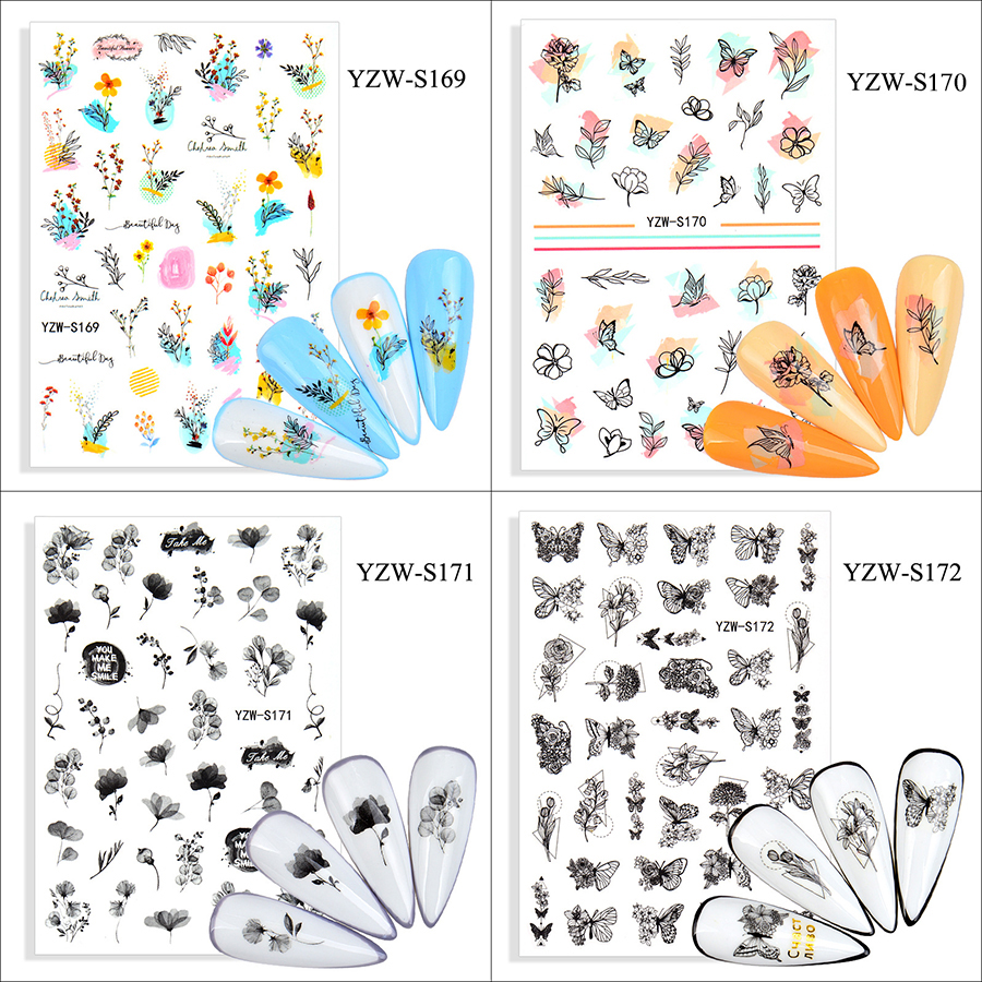 yzws141-s172 nail stickers