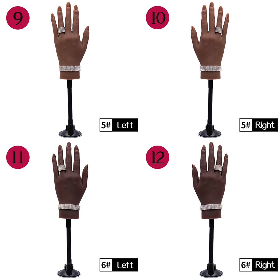 emulational silicone practice hand