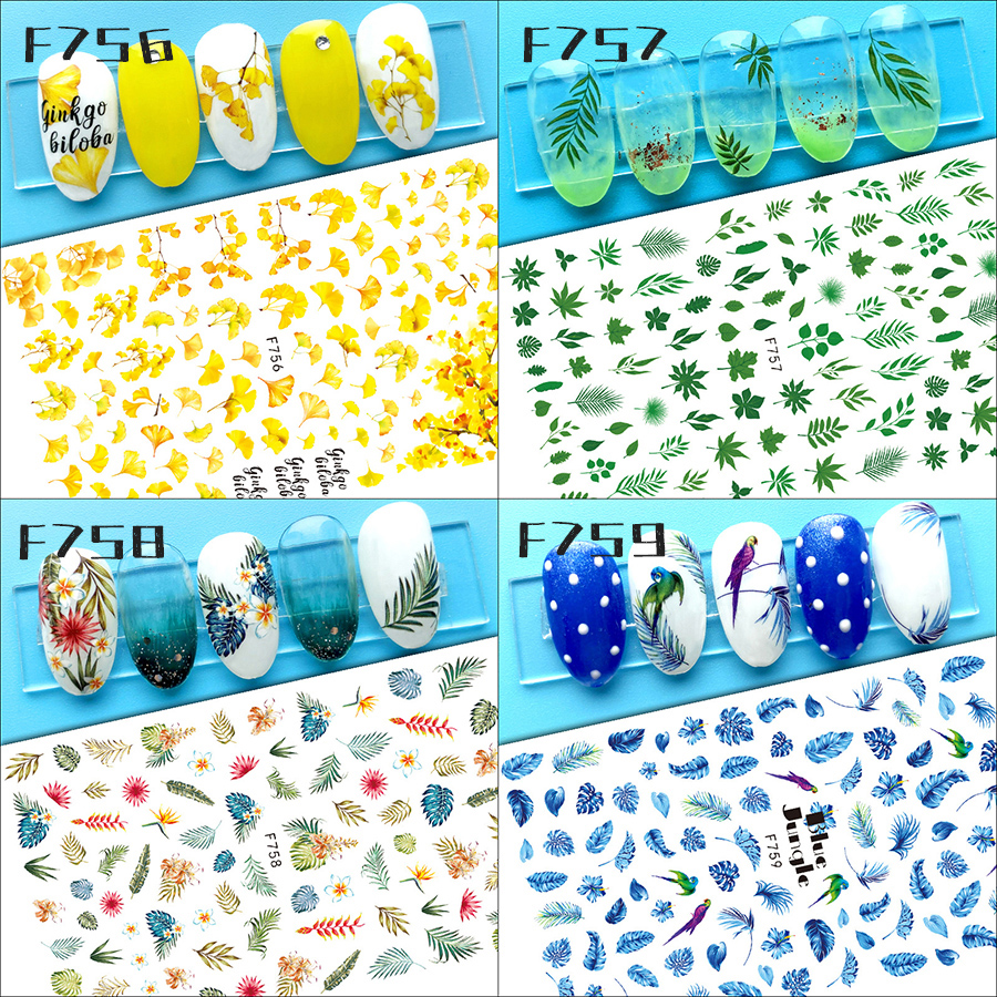 f series nail stickers