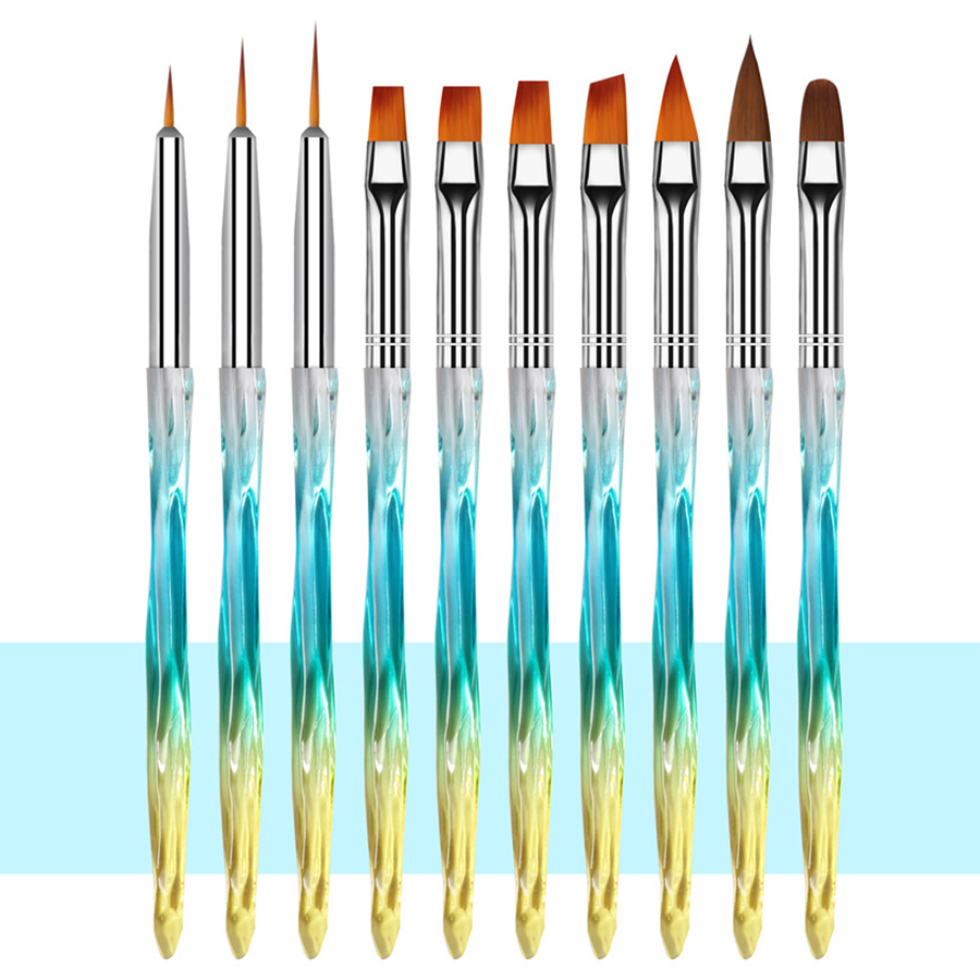 acrylic brush set