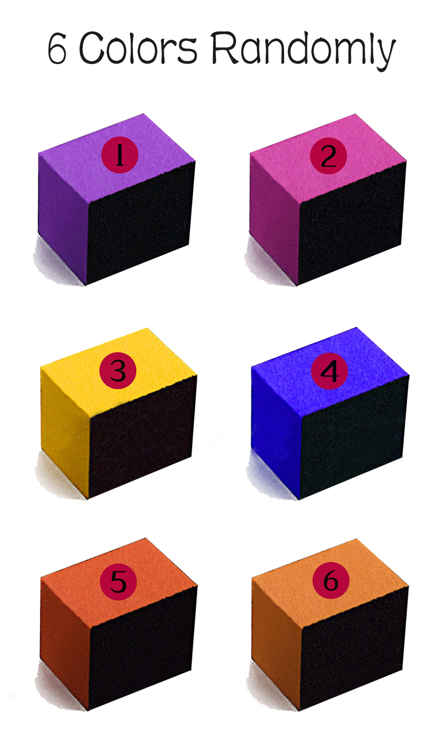 mini 3-sided block